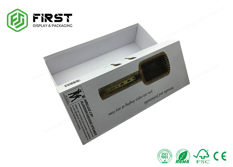 Recycled High End Packaging Boxes , Rigid Cardboard Packaging Gift Boxes With Foam Insert