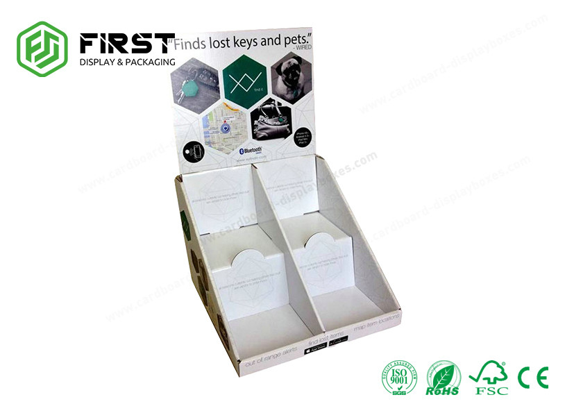 Customized CMYK 4C Offset Printing Foldable Cardboard Counter Display Boxes